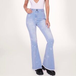 Nasty Gal | Written in the Stars Flare Jeans